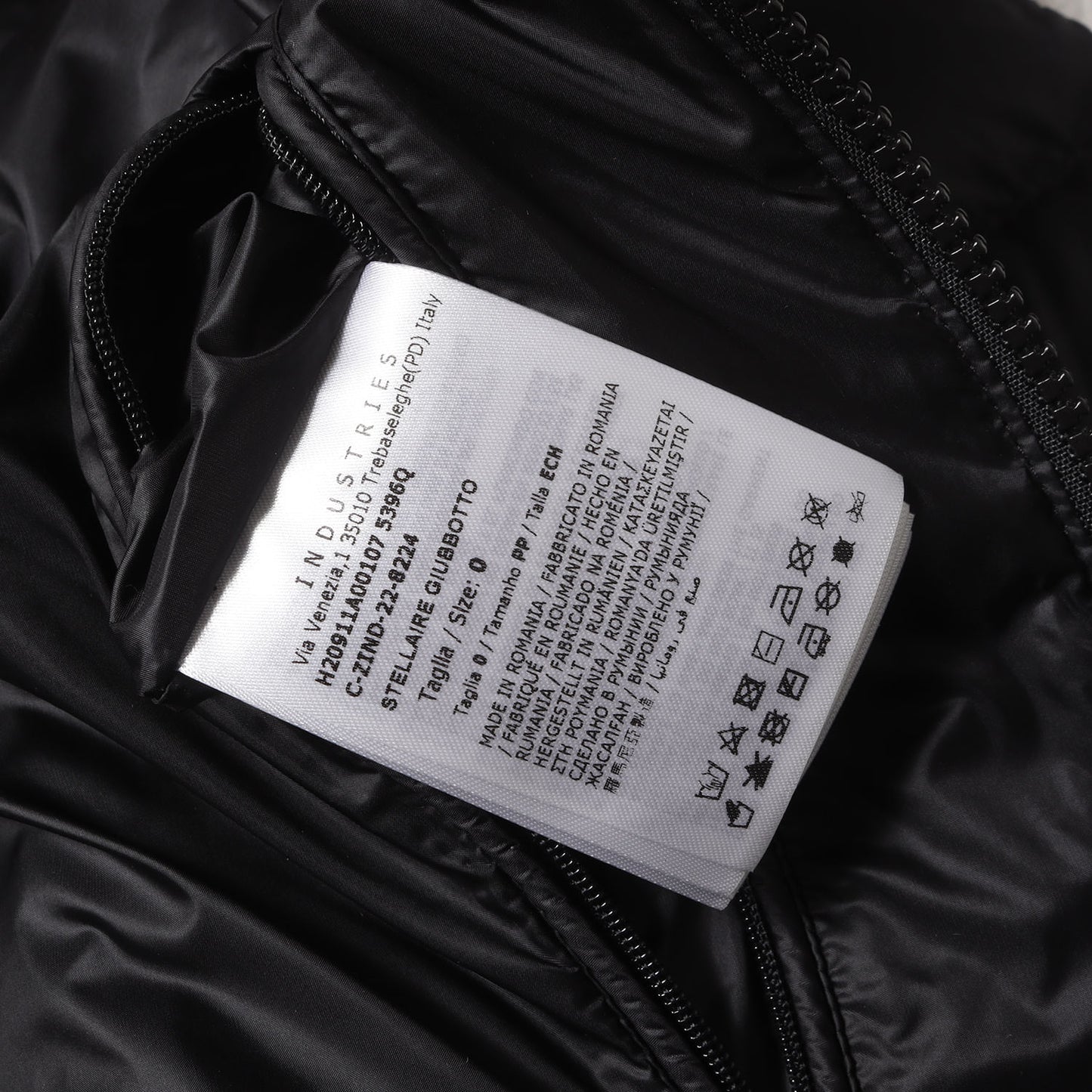 22AW スリーブスタッズライン ダウンジャケット (STELLAIRE GIUBBOTTO H20911A00107 5396Q)