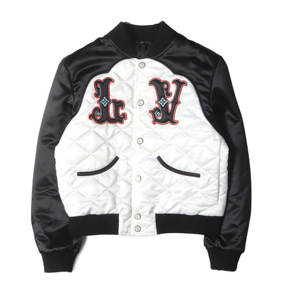 24AW バイカラー ウエスタン サテン ボンバー ブルゾン (LV WESTERN BICOLOR SATIN BOMBER BLOUSON RM242M MDM HRB75E)