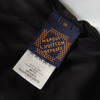 24AW バイカラー ウエスタン サテン ボンバー ブルゾン (LV WESTERN BICOLOR SATIN BOMBER BLOUSON RM242M MDM HRB75E)