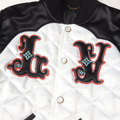 24AW バイカラー ウエスタン サテン ボンバー ブルゾン (LV WESTERN BICOLOR SATIN BOMBER BLOUSON RM242M MDM HRB75E)