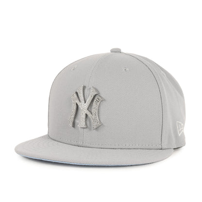 24AW × MLB NY Yankees ラインストーン バッジ ベースボール キャップ / 9FIFTY