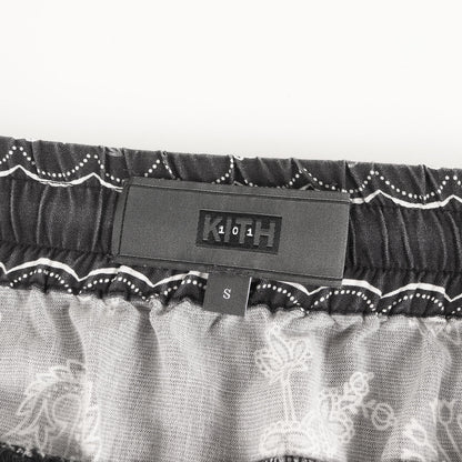 24SS ペイズリー柄 イージー ショートパンツ (Kith 101 Vintage Floral Bandana Active Short)