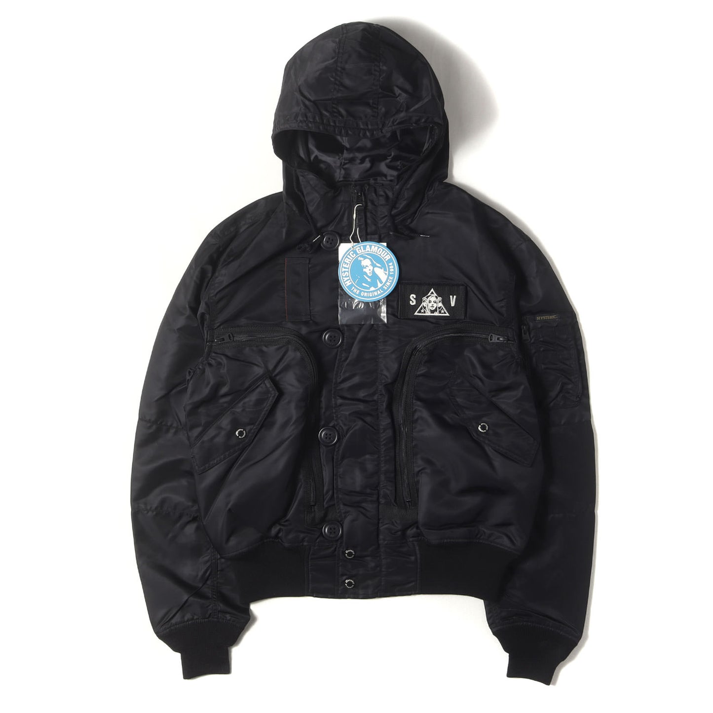 エアフォース フーデッド ミリタリー ジャケット (02183AB03)