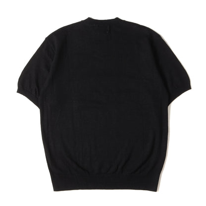 × Flanders linen DREAMING pt プルオーバー ショートスリーブ ニット