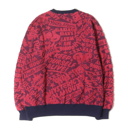 POP LOGO ジャカード スウェット (02181CS02)