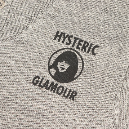 × FLANDERS LINEN CIRCLE GIRL pt ヘンリーネック プルオーバー ニット セーター (02191NS05)