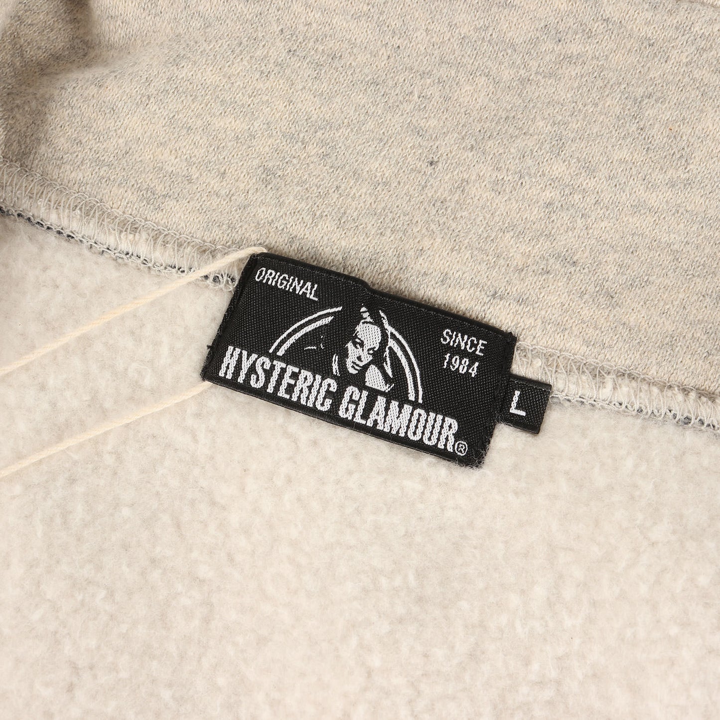 HYS WOMAN刺繍 ジップ スウェット (02173CJ03)