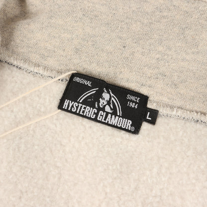 HYS WOMAN刺繍 ジップ スウェット (02173CJ03)