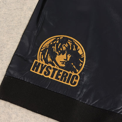 HYS WOMAN刺繍 ジップ スウェット (02173CJ03)