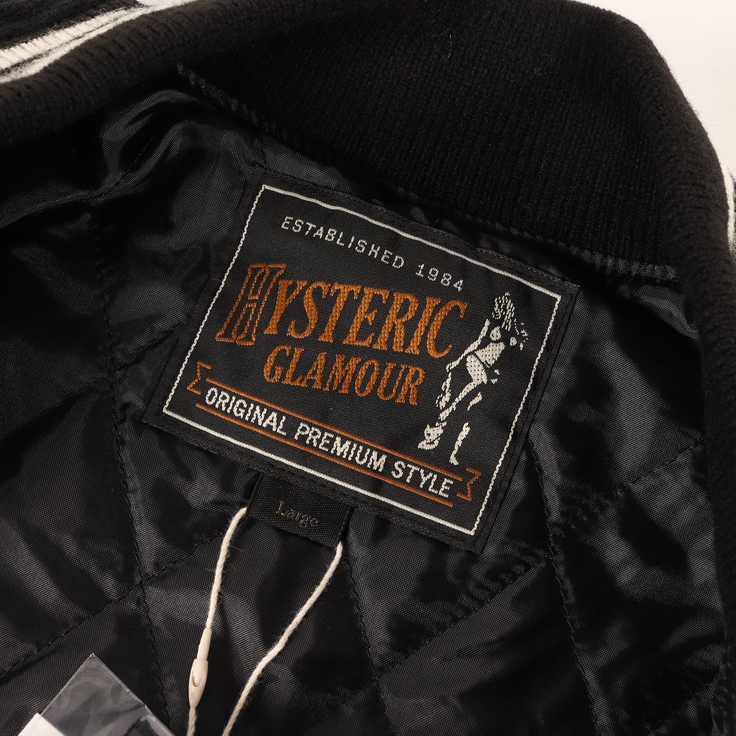 HYSTERIC INC 刺繍 メルトン スタジャン (02183AB11)