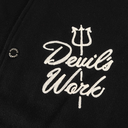 HYSTERIC INC 刺繍 メルトン スタジャン (02183AB11)