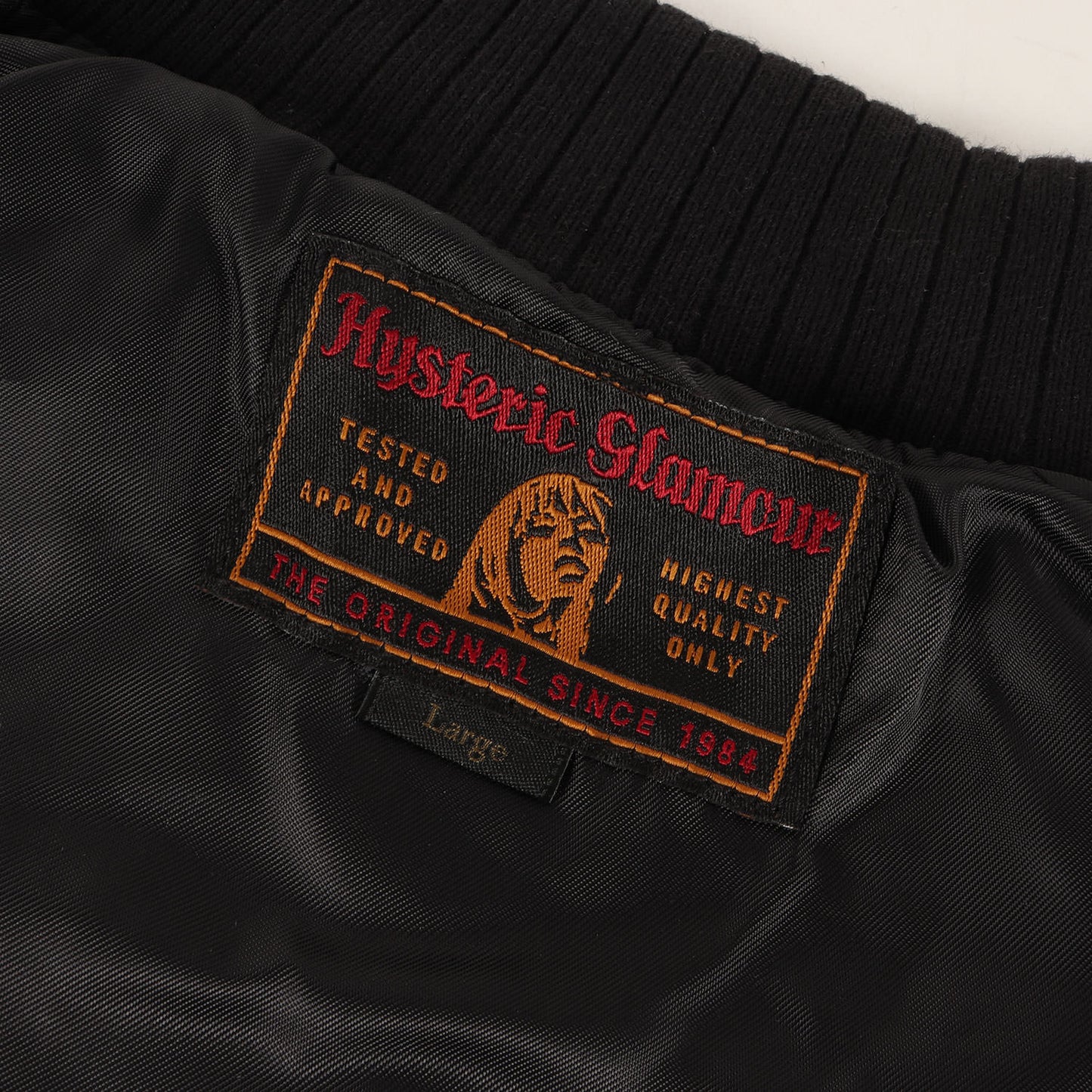 × 野口強 ギターガール ロゴ 刺繍 スカジャン (0261AB12)