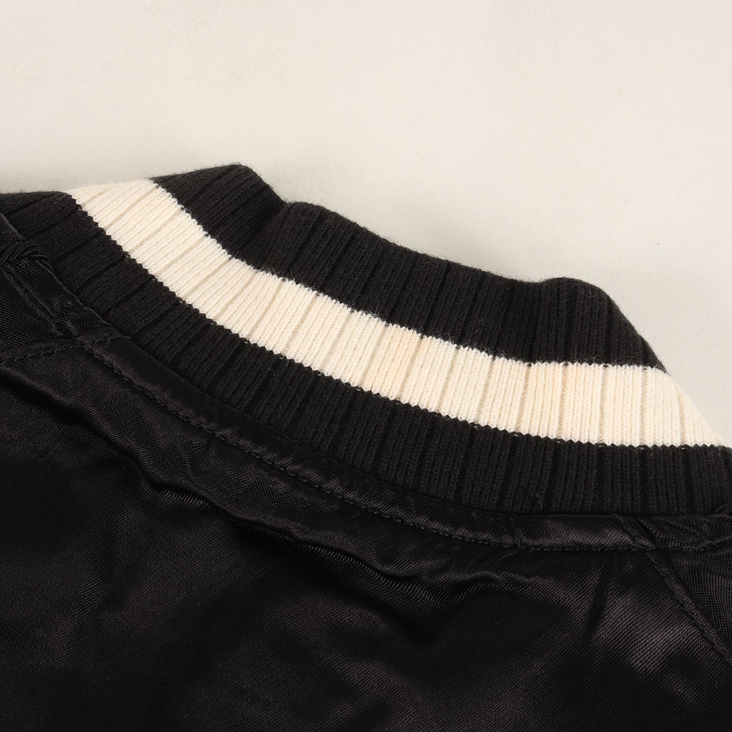 × 野口強 ギターガール ロゴ 刺繍 スカジャン (0261AB12)