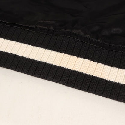 × 野口強 ギターガール ロゴ 刺繍 スカジャン (0261AB12)