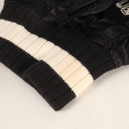 × 野口強 ギターガール ロゴ 刺繍 スカジャン (0261AB12)