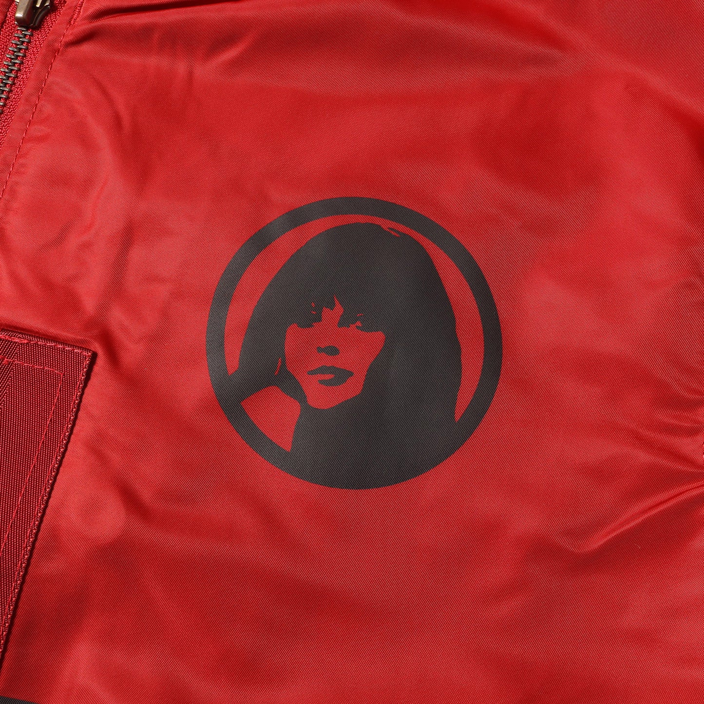 LOGO SCRATCH MA-1 ジャケット (02193AB07)