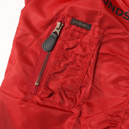 LOGO SCRATCH MA-1 ジャケット (02193AB07)