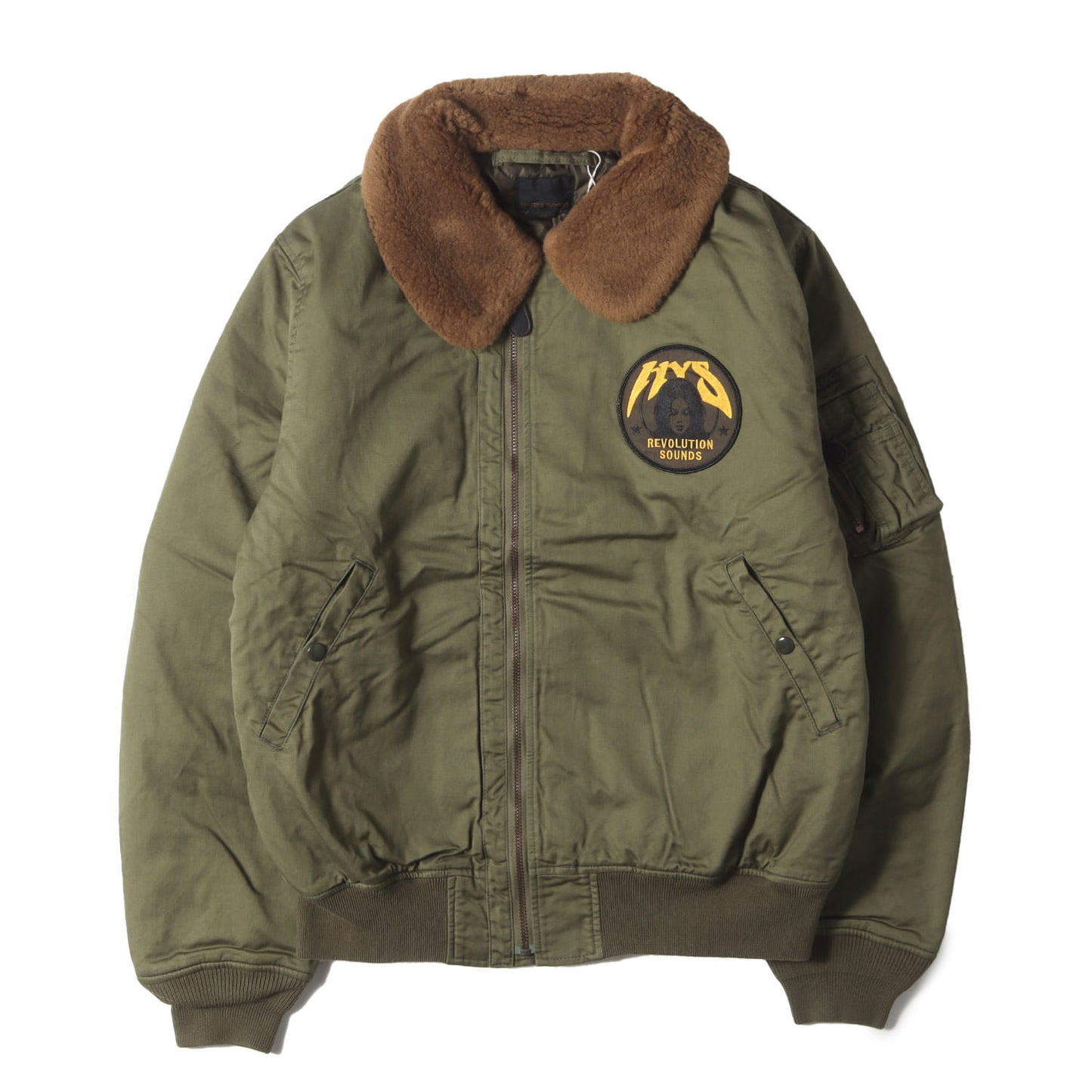 REVOLUTION SOUNDS ワッペン B-15 ジャケット (02173AB14)