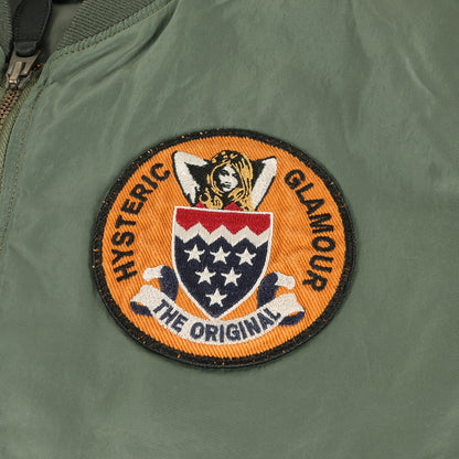 VIVA VIETNAM 刺繍 MA-1 ジャケット (0261AB01)