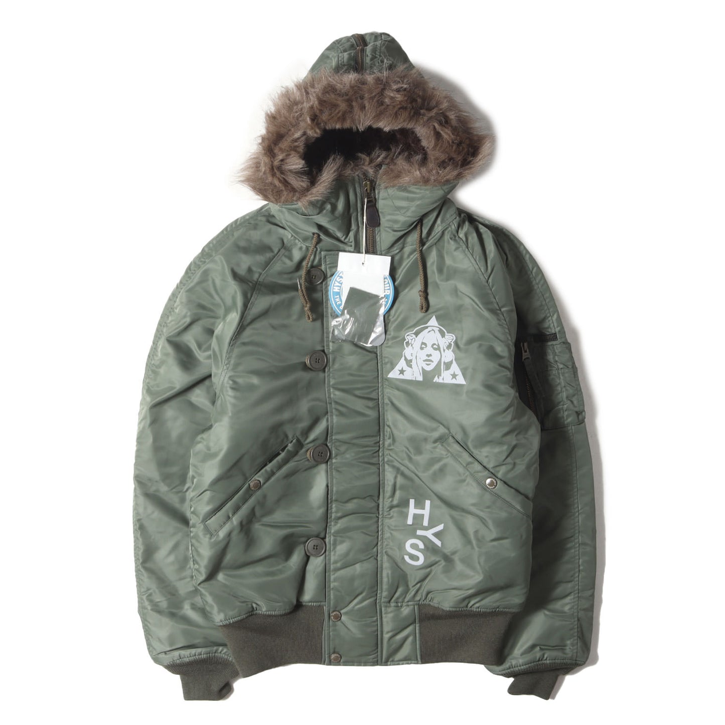 プリマロフトエアフォース TRIANGLE-WOMAN N-2Bジャケット (02193AB08)