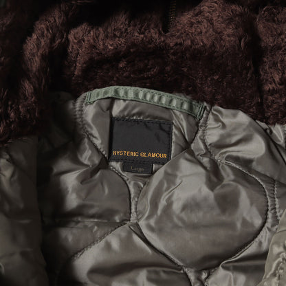 プリマロフトエアフォース TRIANGLE-WOMAN N-2Bジャケット (02193AB08)