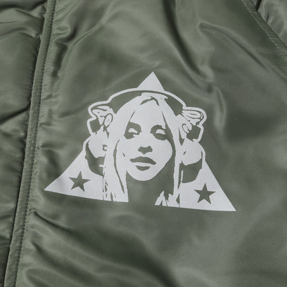 プリマロフトエアフォース TRIANGLE-WOMAN N-2Bジャケット (02193AB08)