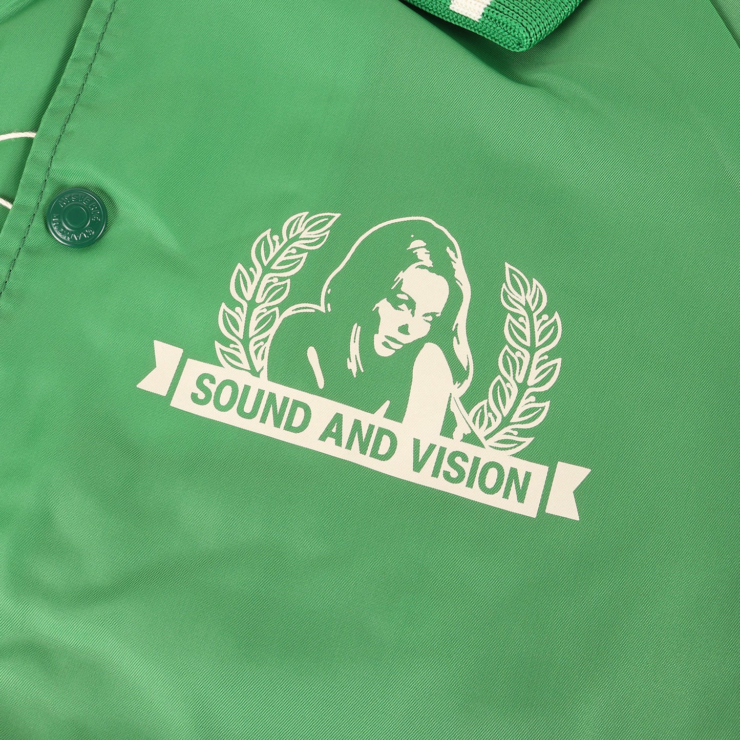 ACOUSTIC ACADEMY 衿リブ コーチジャケット (02193AB06)