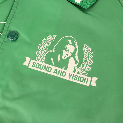 ACOUSTIC ACADEMY 衿リブ コーチジャケット (02193AB06)