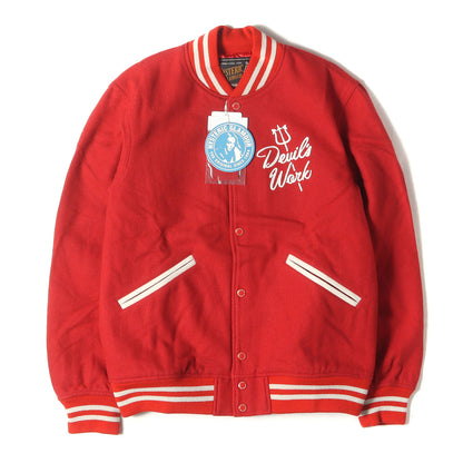 HYSTERIC INC 刺繍 メルトン スタジャン (02183AB11)