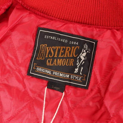 HYSTERIC INC 刺繍 メルトン スタジャン (02183AB11)