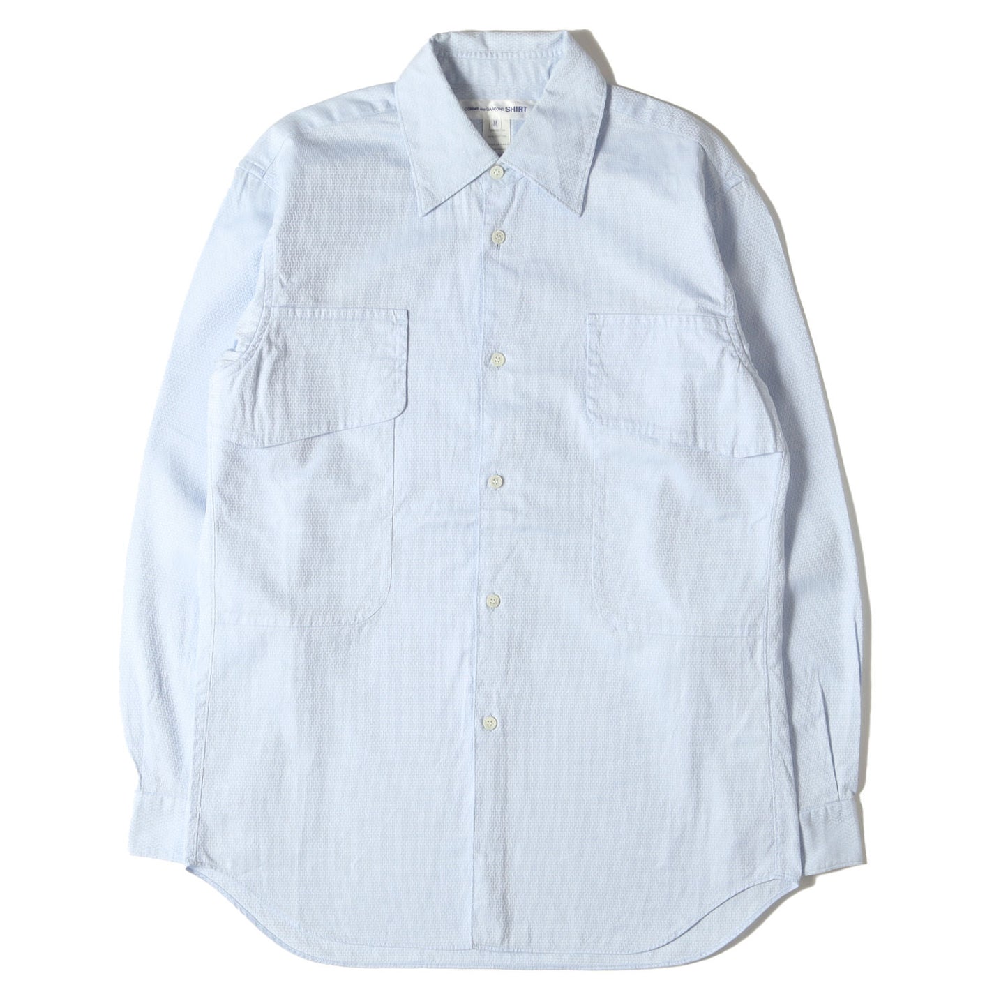 21SS ジオメトリック ジャガード ドレス シャツ (FG-B047) / MADE IN FRANCE