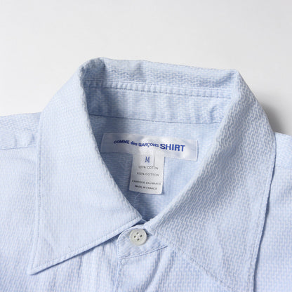 21SS ジオメトリック ジャガード ドレス シャツ (FG-B047) / MADE IN FRANCE