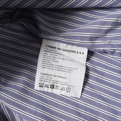 21SS トリプルカラー ストライプ ブロード ドレス シャツ (FG-B064) / MADE IN FRANCE