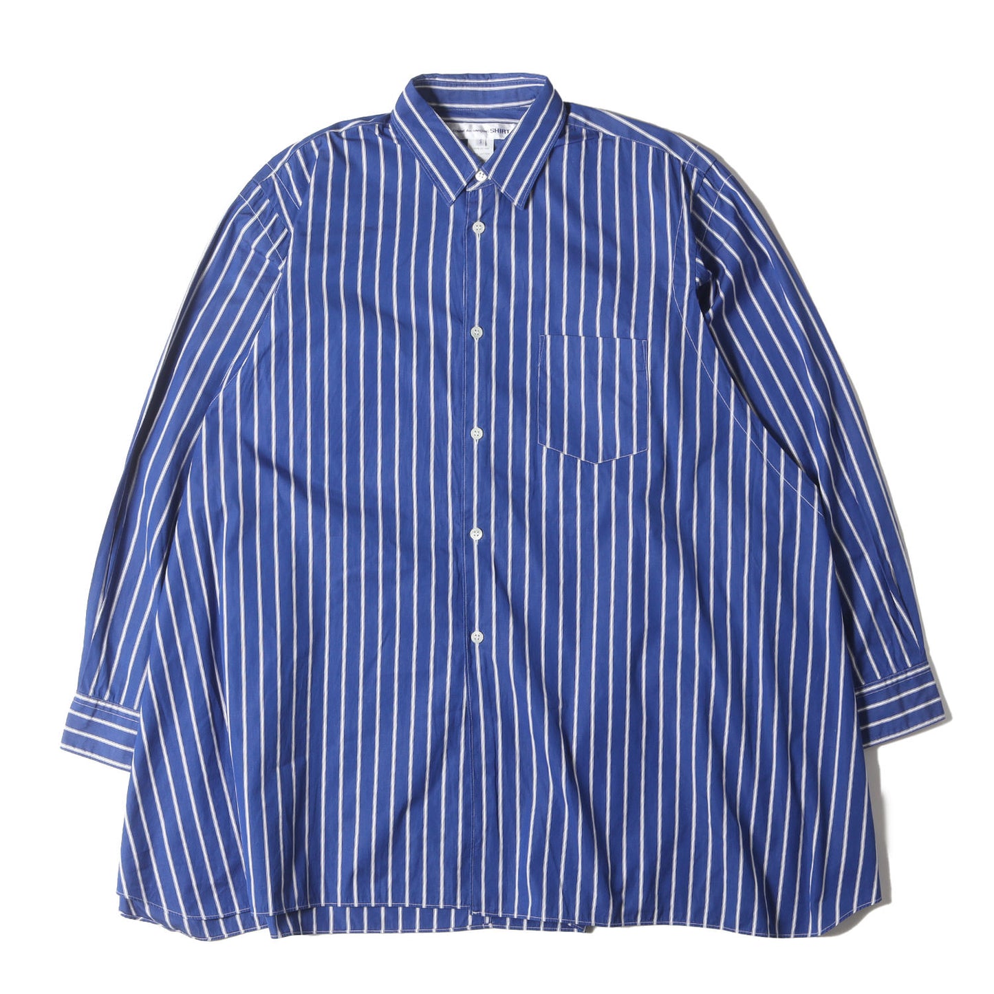 23SS ストライプ 変型 シャツ