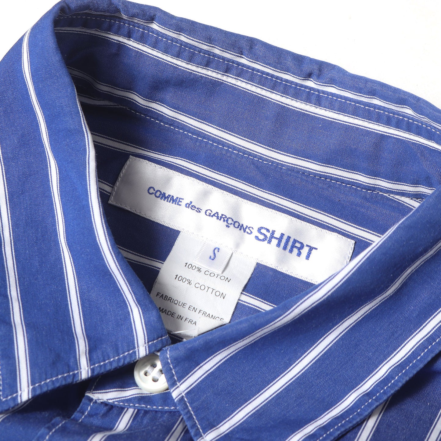 23SS ストライプ 変型 シャツ