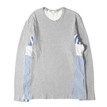 パネル切替 バインダーネック カットソー / MADE IN FRANCE