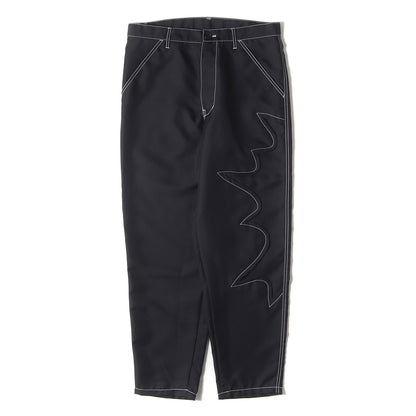 22SS ジオメトリック 切替 ポリギャバ パンツ (FI-P010)