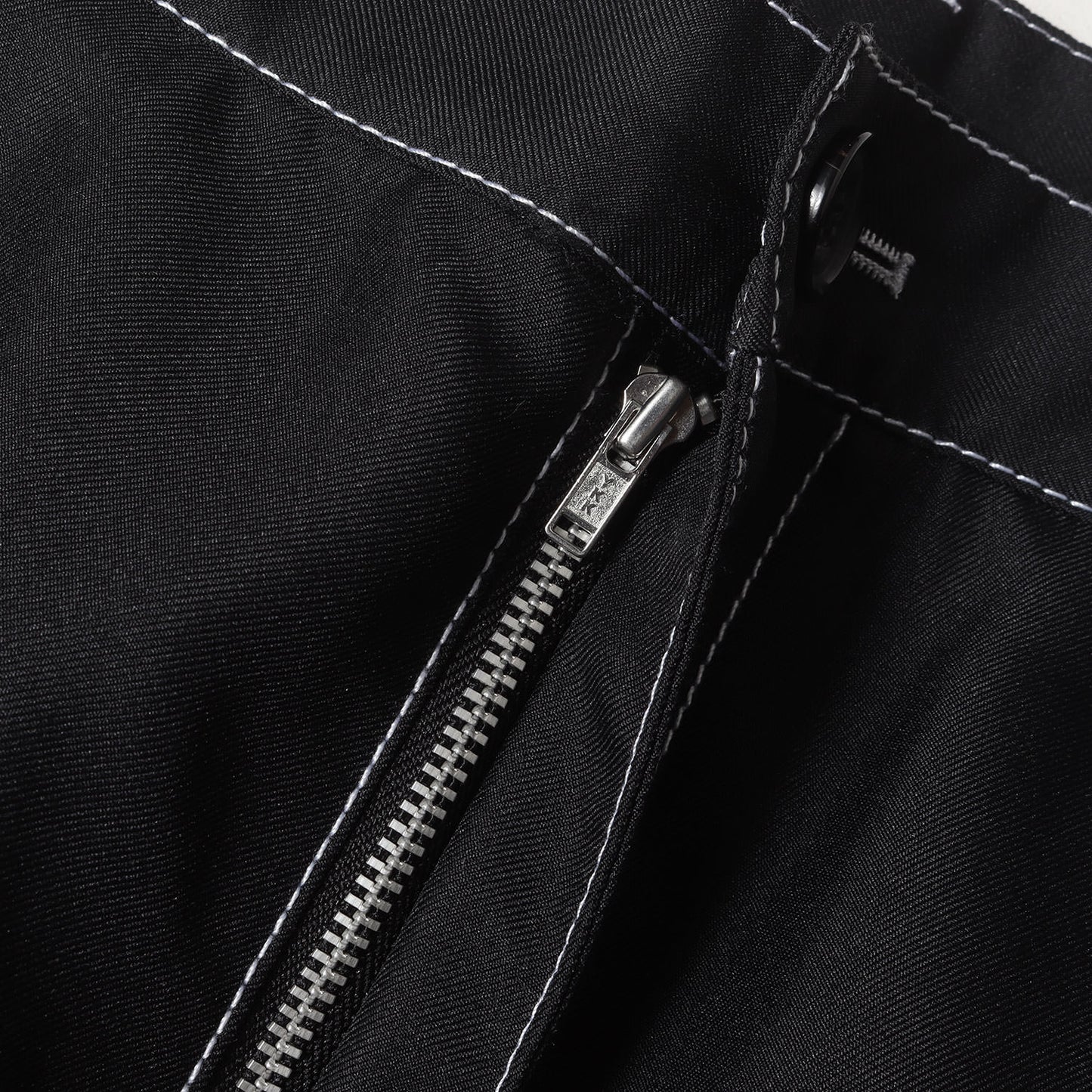 22SS ジオメトリック 切替 ポリギャバ パンツ (FI-P010)