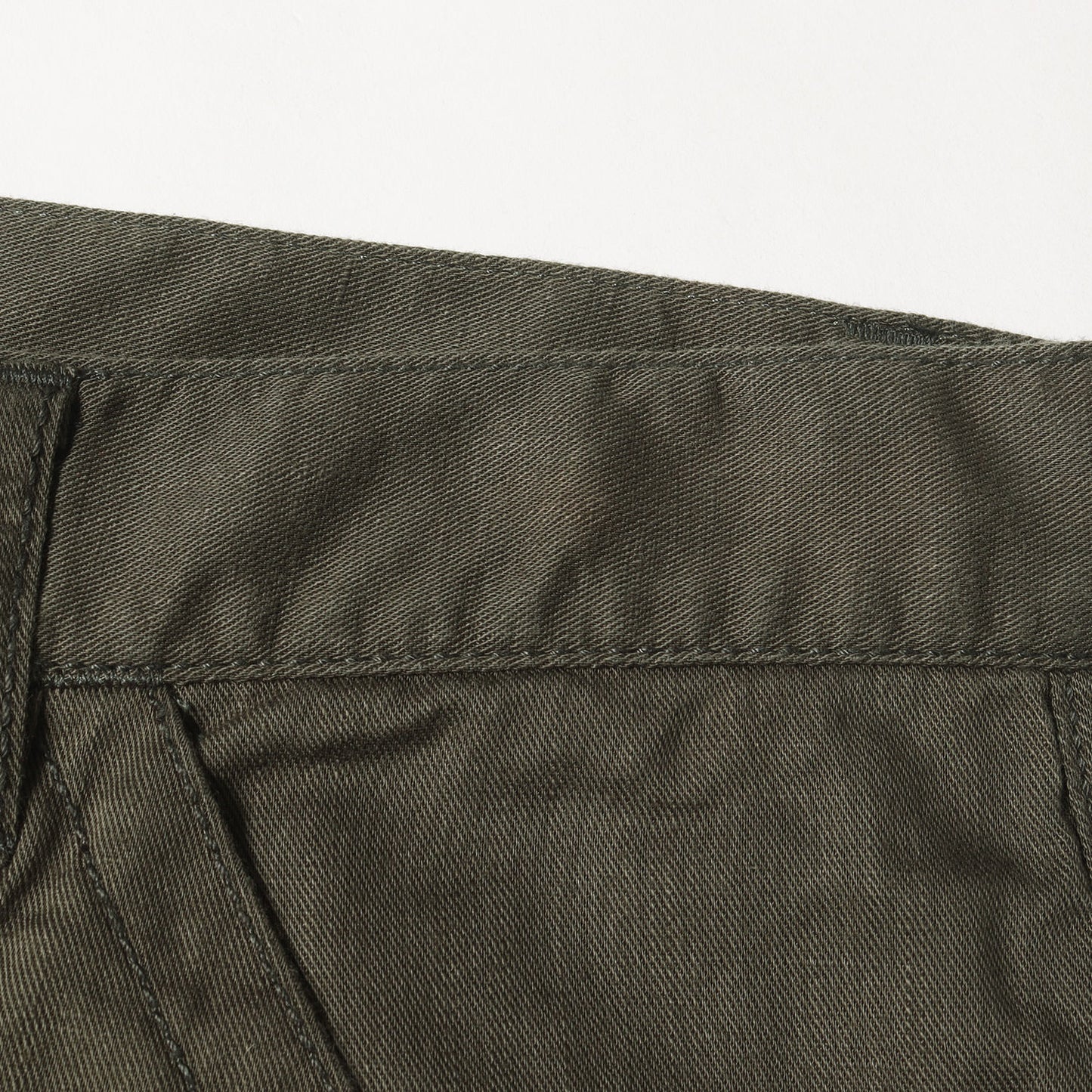 21SS コットンリネン ツイル テーパード パンツ / MADE IN FRANCE
