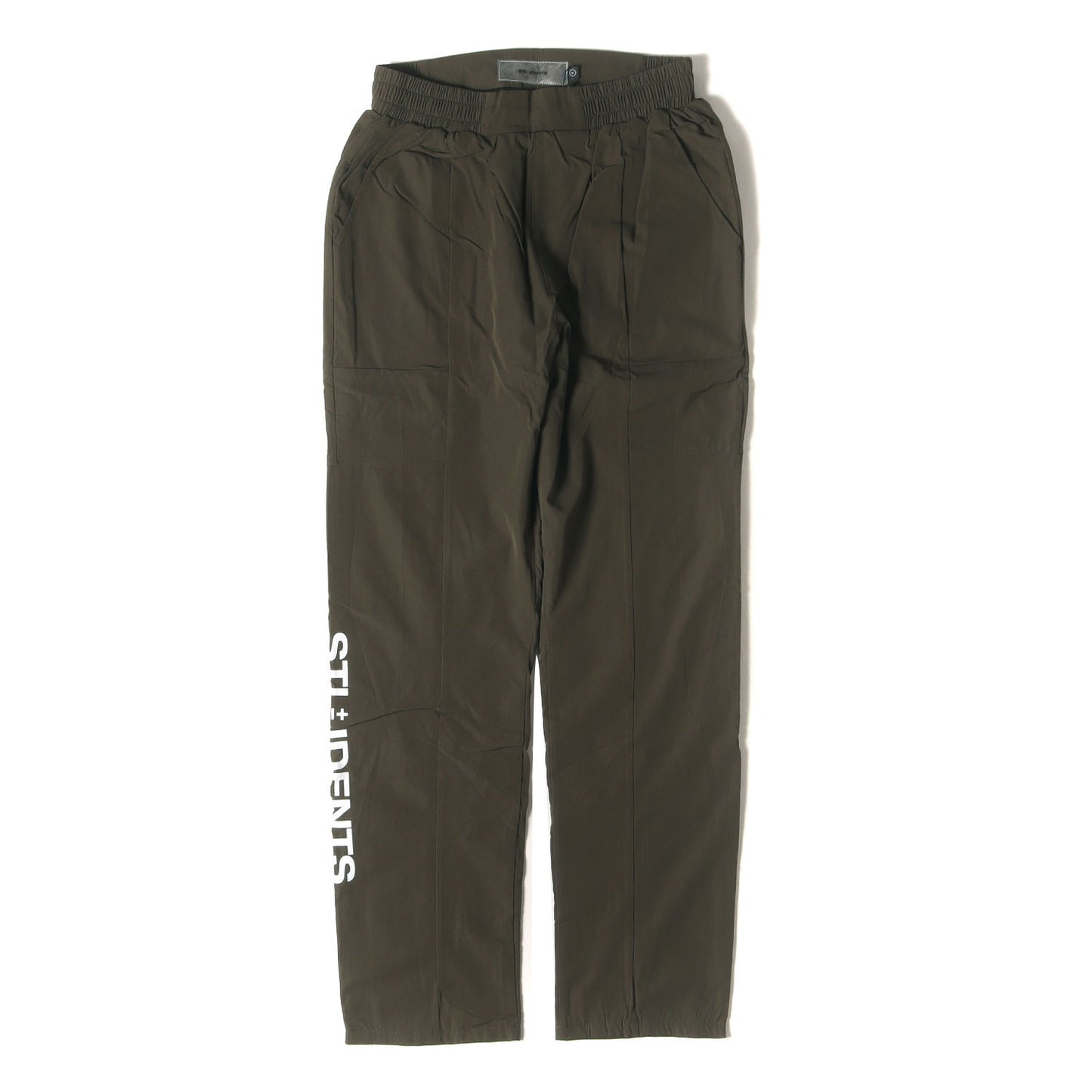 24SS ワンタック ストレッチ ナイロン ロングパンツ (070-4136001)