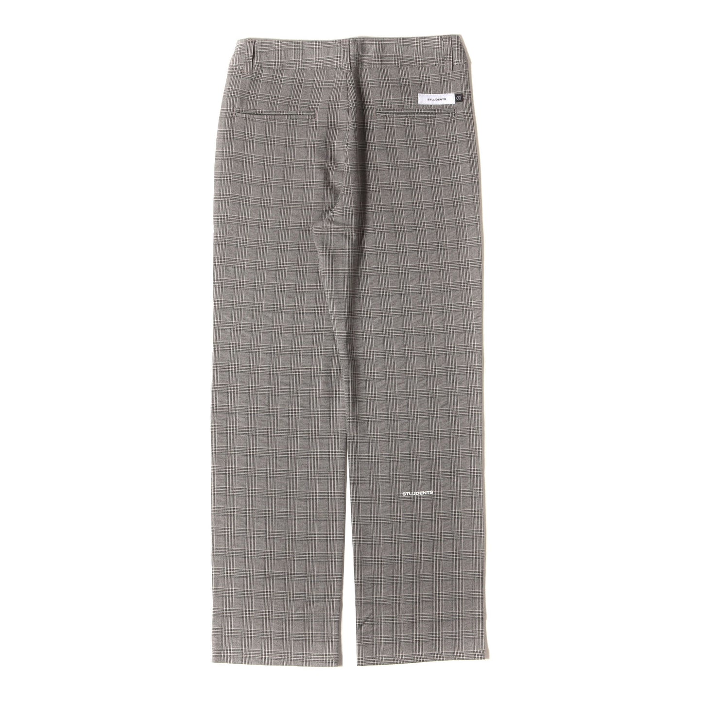 25SS グレンチェック ストレッチポリ パンツ (070-5131001)