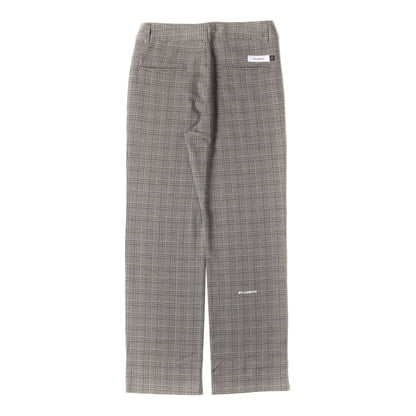 25SS グレンチェック ストレッチポリ パンツ (070-5131001)