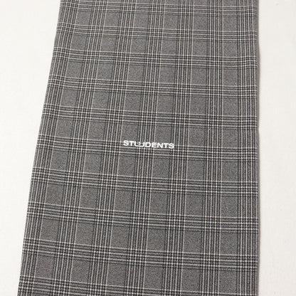 25SS グレンチェック ストレッチポリ パンツ (070-5131001)