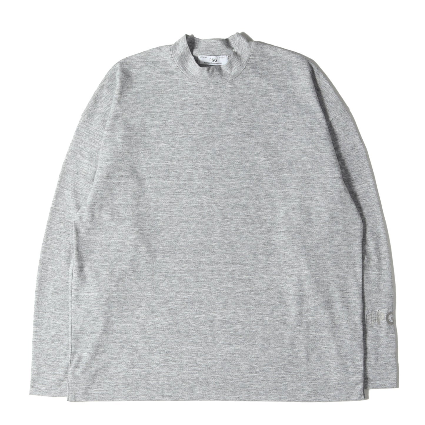 モックネック メランジ カットソー / SAMPLE