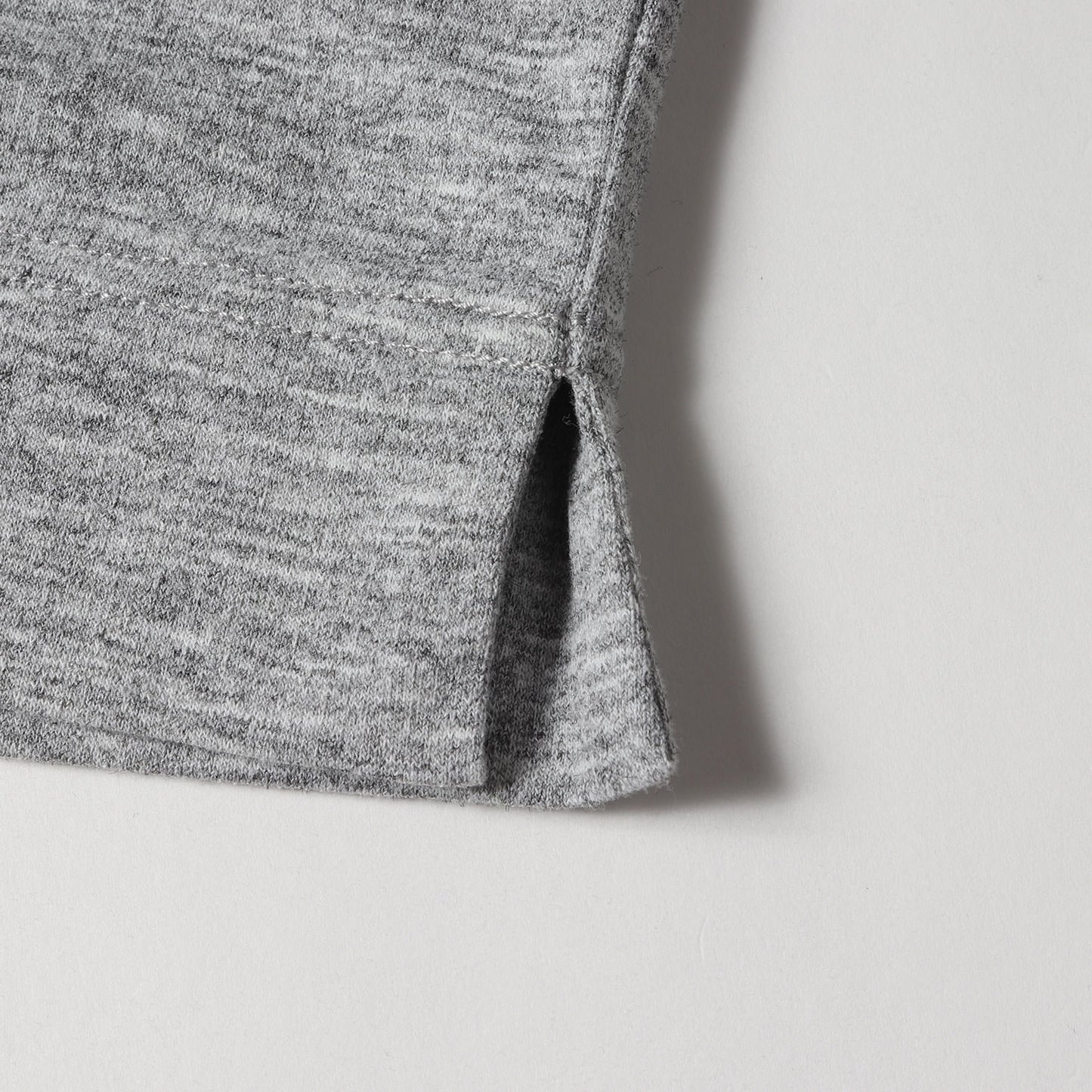 モックネック メランジ カットソー / SAMPLE
