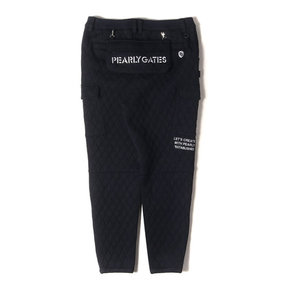 24AW ポーチ付き ポリエステル キルト ジャガード パンツ (053-4231111) / SAMPLE