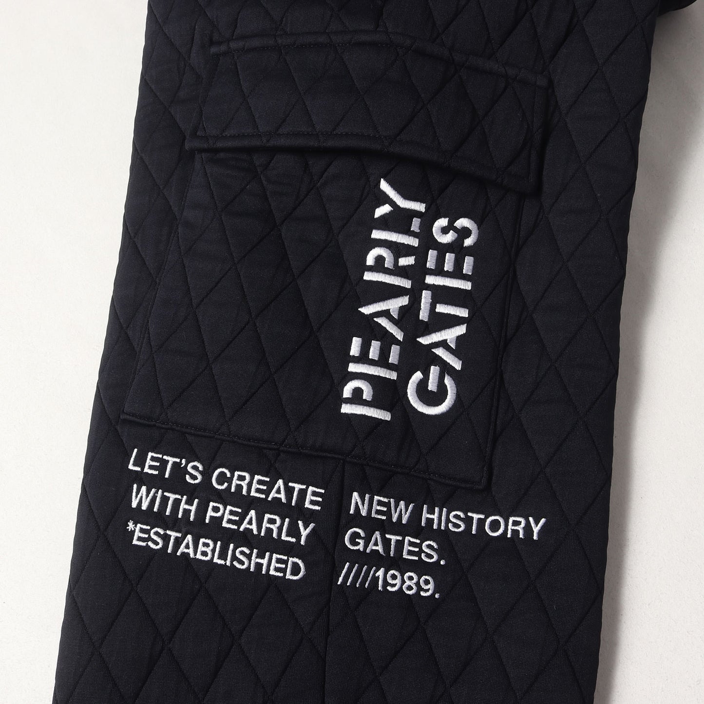 24AW ポーチ付き ポリエステル キルト ジャガード パンツ (053-4231111) / SAMPLE