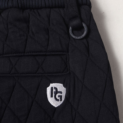 24AW ポーチ付き ポリエステル キルト ジャガード パンツ (053-4231111) / SAMPLE