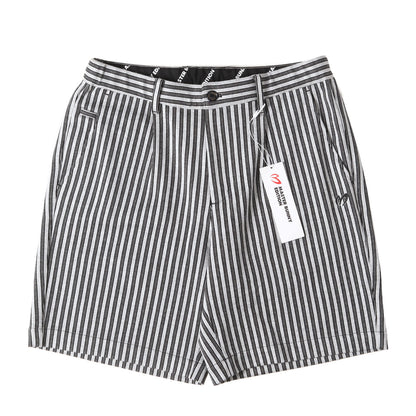25SS ワンタック トリプルストライプ ストレッチ ショートパンツ (SHORT PANTS) / SAMPLE
