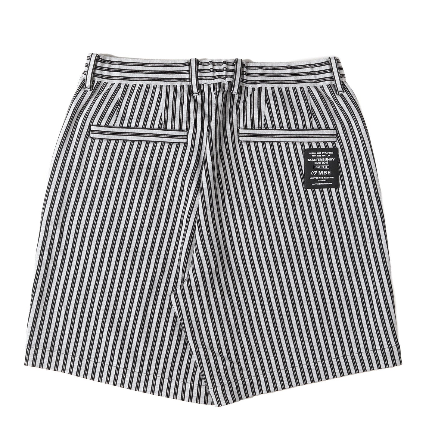 25SS ワンタック トリプルストライプ ストレッチ ショートパンツ (SHORT PANTS) / SAMPLE
